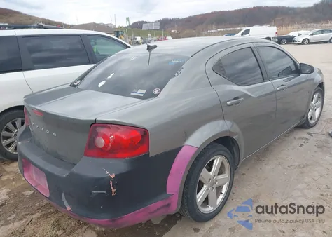 2013 Dodge Avenger Se z USA, uszkodzony, nr VIN 1C3CDZAB6DN519363